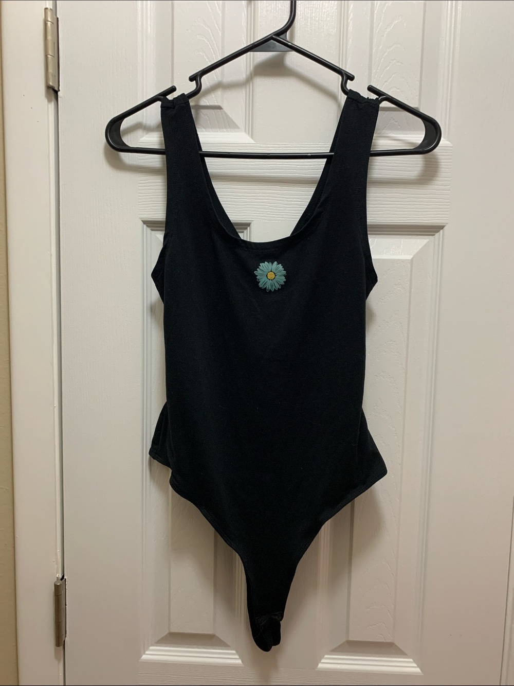 Women’s Social Scene Black One-Piece Bodysuit